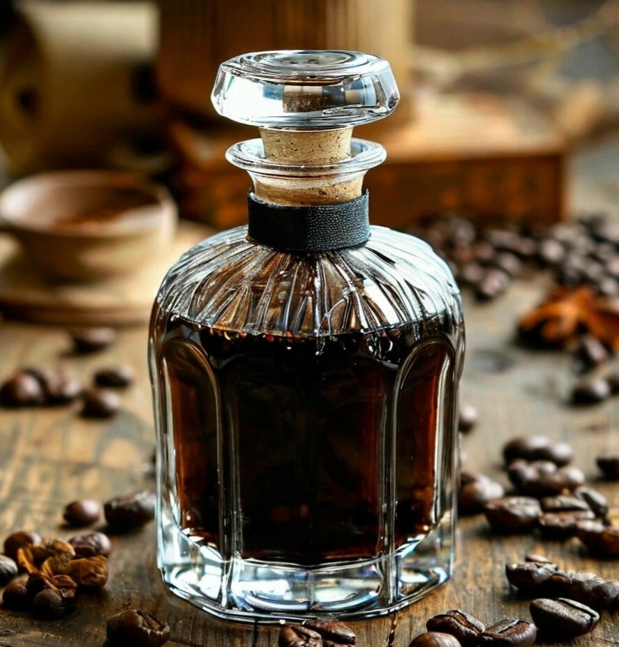 
Сварить 100 г свежемолотого жареного кофе в ЗОО г воды. Выдержать кофейный отвар в течение суток, затем сварить густой сироп из 500 г сахара и ЗОО г воды. 
Добавить в сироп 25 г лимонного сока, процеженный кофейный отвар и 600 г коньяка. Разлить ликер в бутылки и выдержать 2—3 недели. 