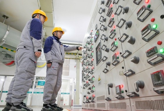    Подземный цех гидроаккумулирующей электростанции Фэннин