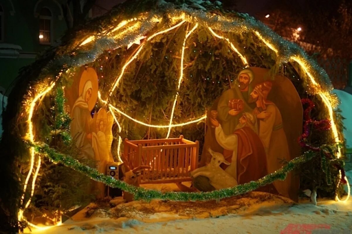    Рождество нужно встретить в храме.