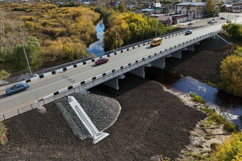    Мост через реку Бурла в Хабарском районе. Источник: Минтранс Алтайского края