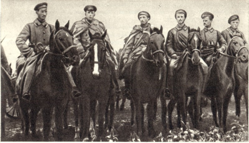 Красногвардейцы Сиверса, 1918 год.