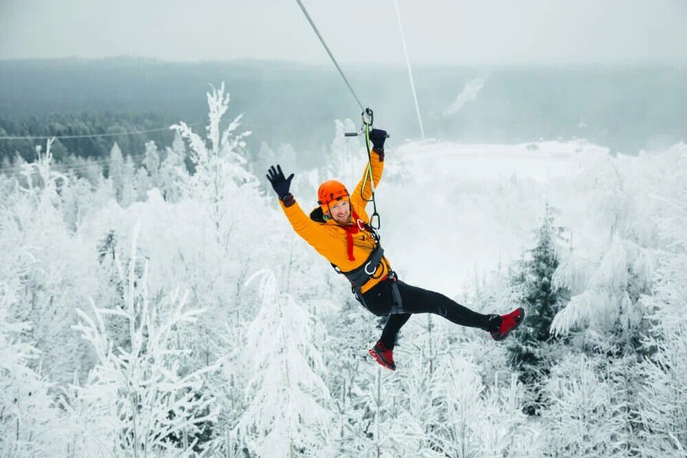 В «Игоре» самый длинный троллей в регионе. Фото: Курорт Игора / Яндекс Карты