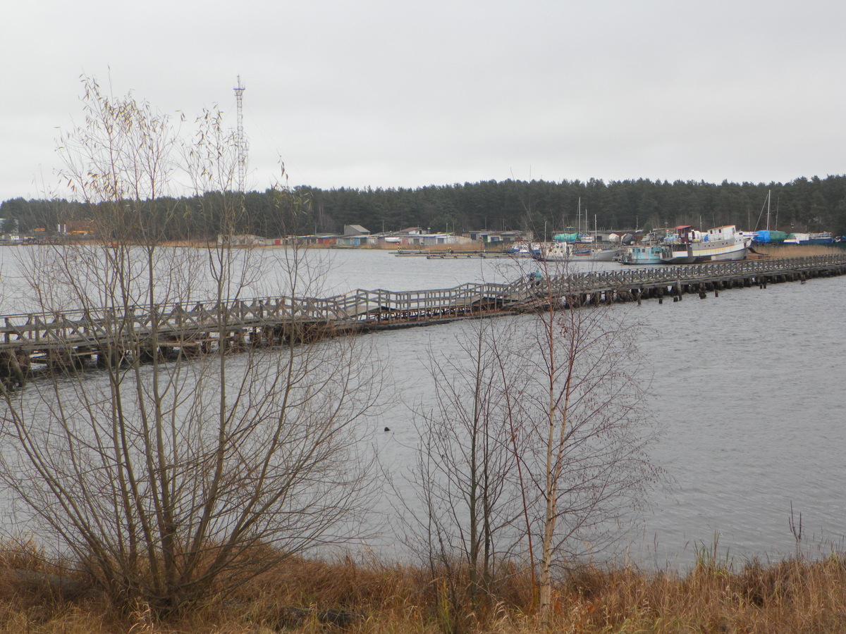 Бумовский мост Приозерск