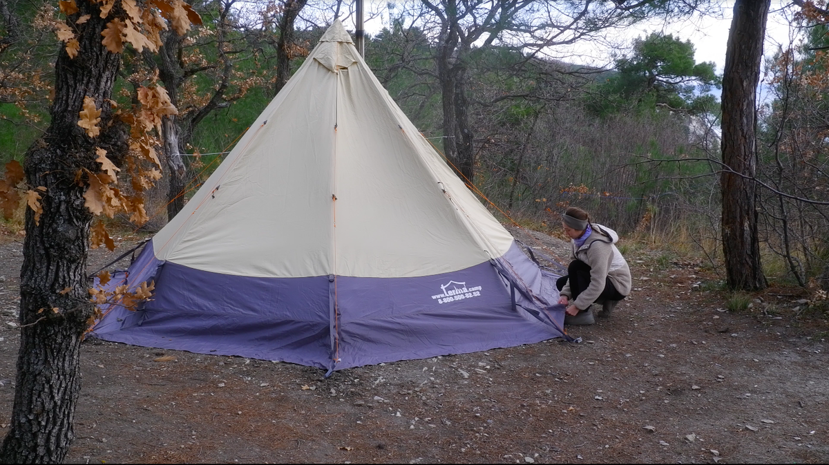 Наша типи палатка