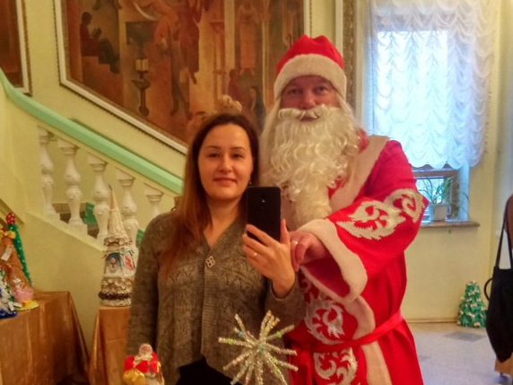 Фото: личный архив Людмилы Бентли, Новый год с Расселом Бентли

