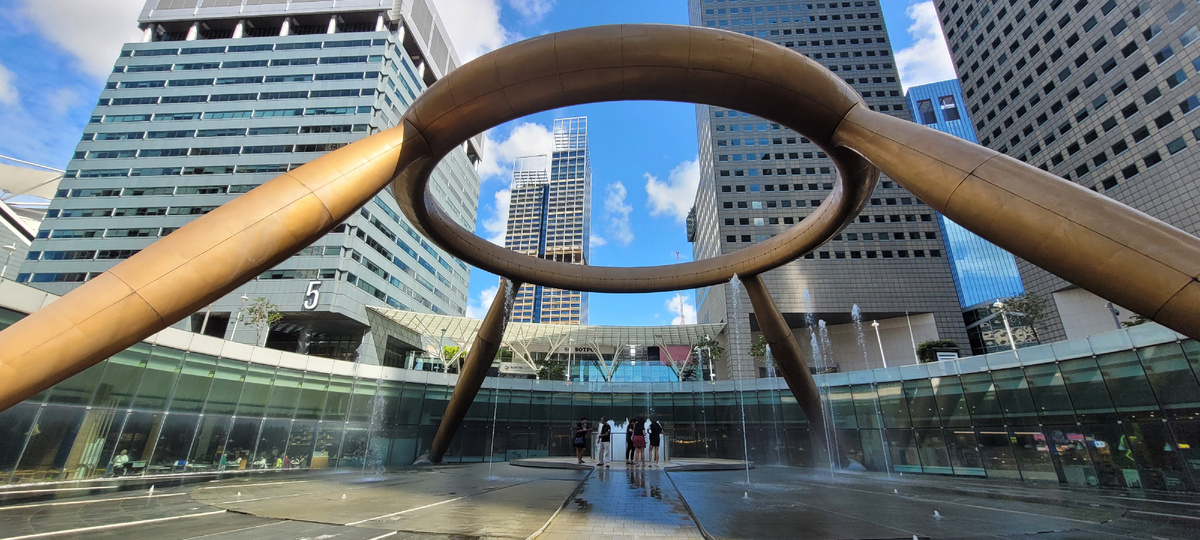 Фонтан в часы для посещения