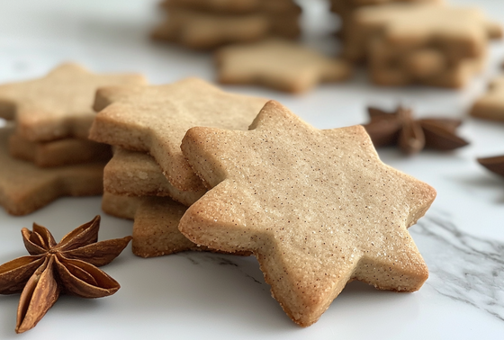    Рецепт вкусной выпечки к чаю на скорую руку — песочное печенье с корицей