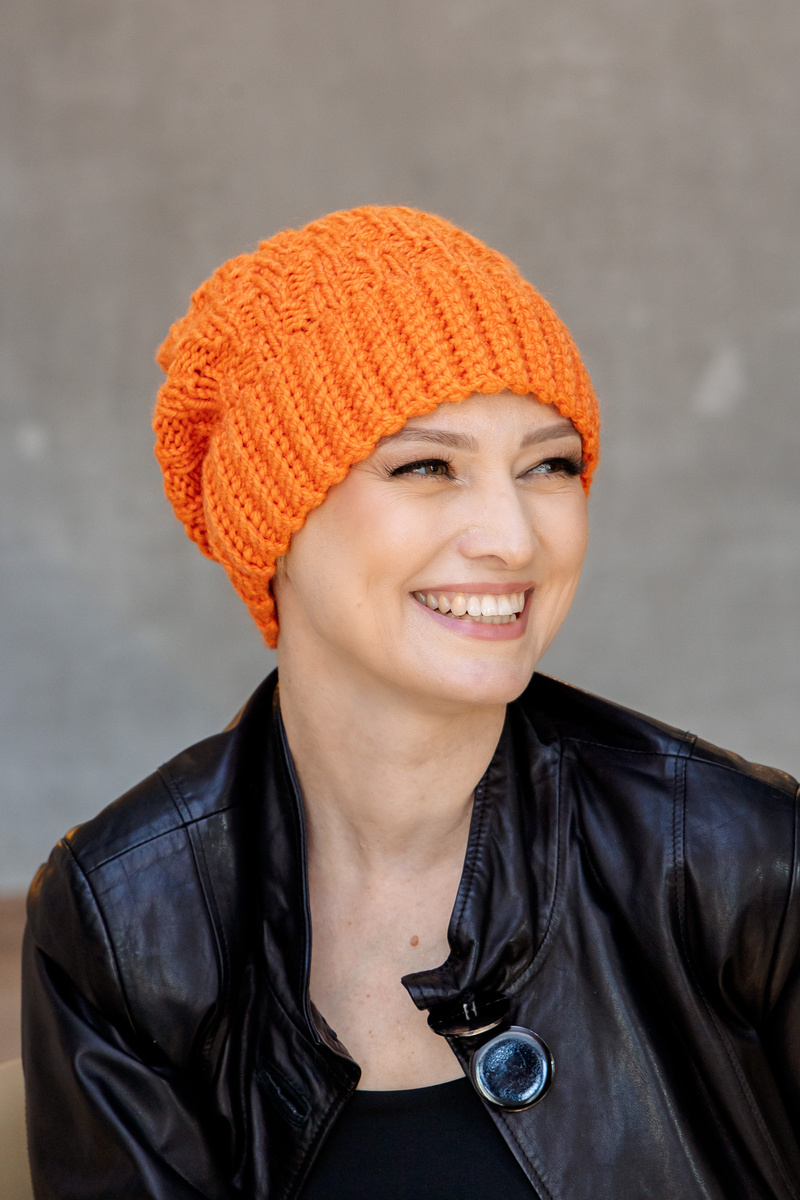 Стильные вязаные шапки. Оксана Тимофеева