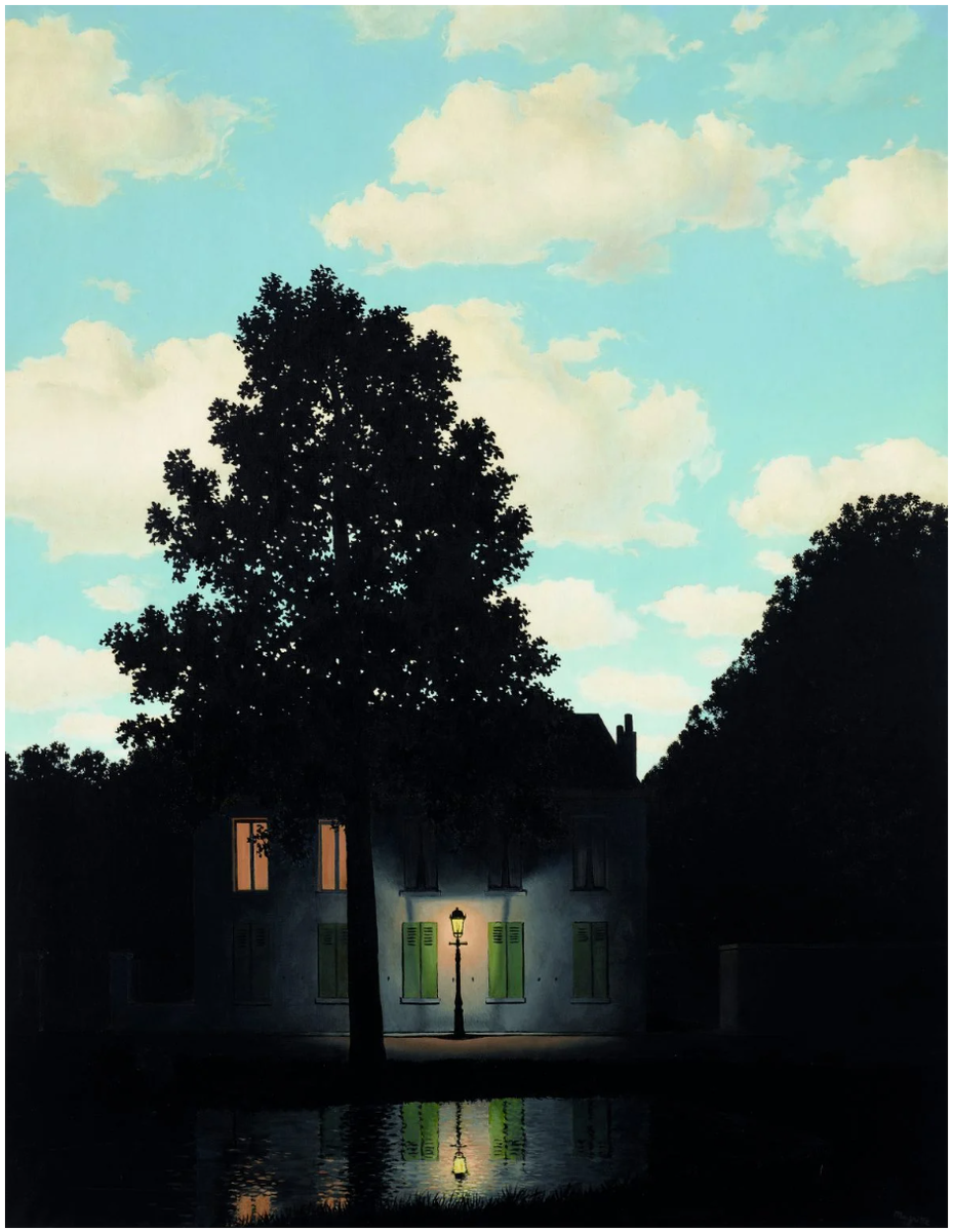 Рене Магритт «Империя света» (1954)