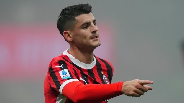    Альваро Мората (ФК «Милан»). Global Look Press