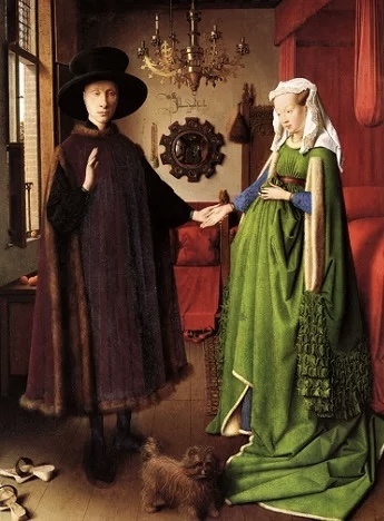 «Портрет четы Арнольфини». Ян ван Эйк, 1434.