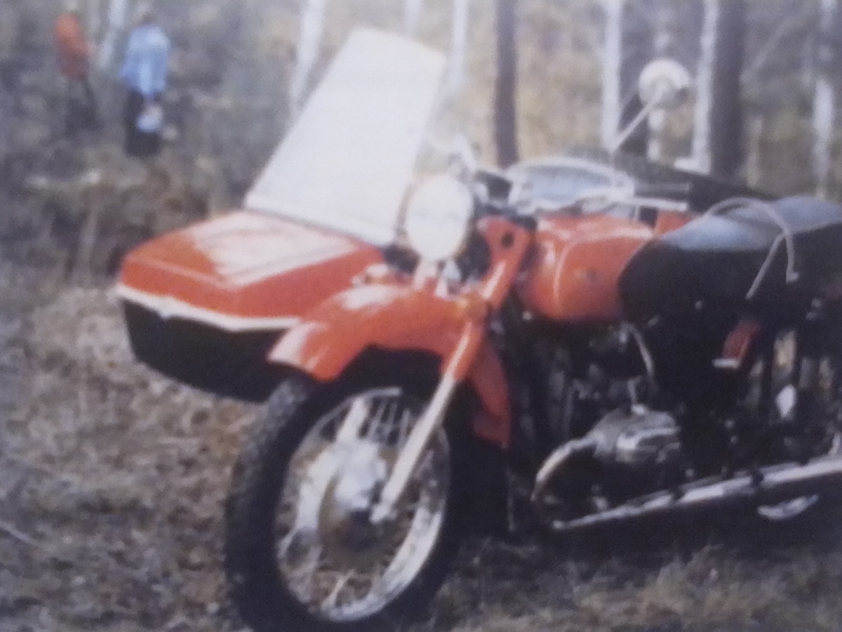 Первый экспериментальный образец данного мотоцикла.