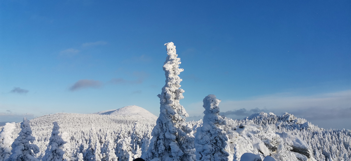 Просто вид на зимний Таганай