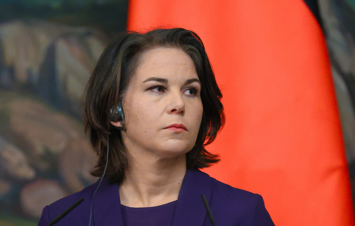    Министр иностранных дел ФРГ Анналена Бербок  Пресс-служба МИД РФ/ТАСС