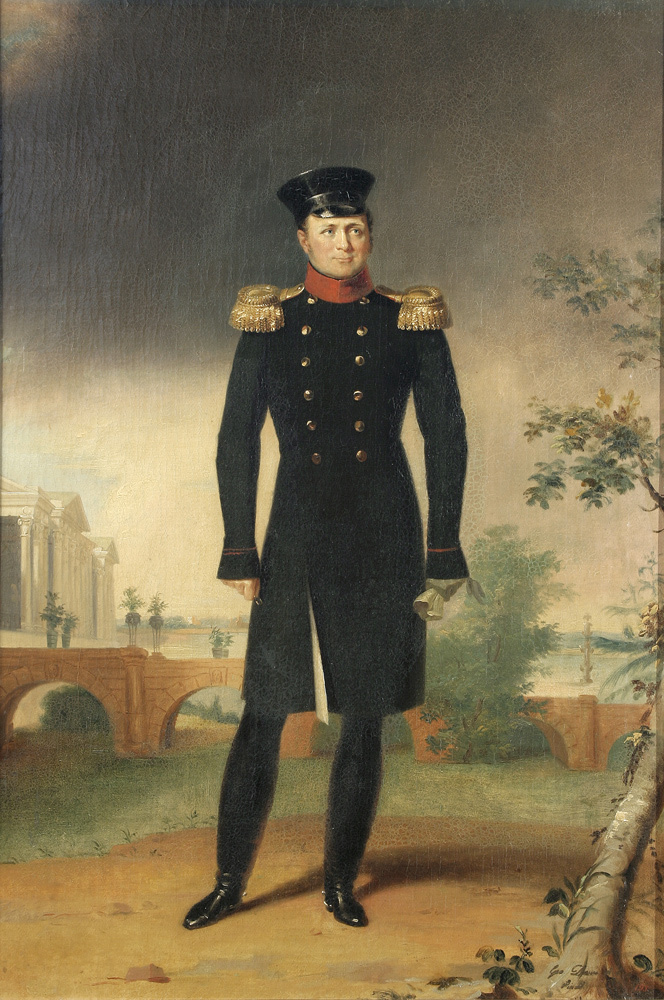 Джордж Доу «Портрет императора Александра I в Царском Селе» (до 1825)