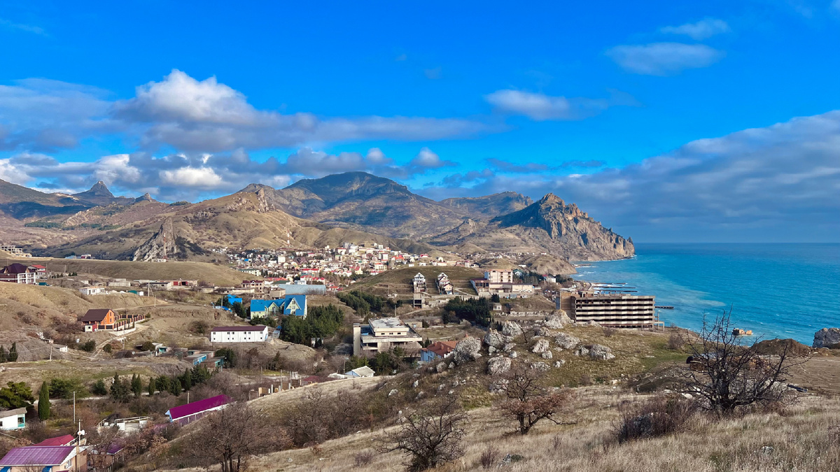 Вид на с.Курортное