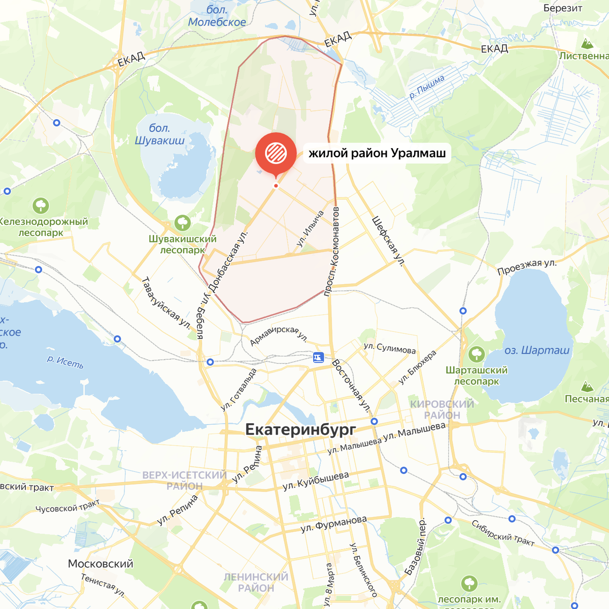 Район Уралмаш