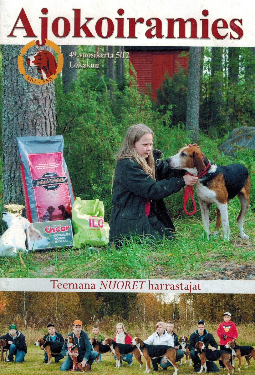 Журнал “Ajokoiramies”(“Гончатник”)