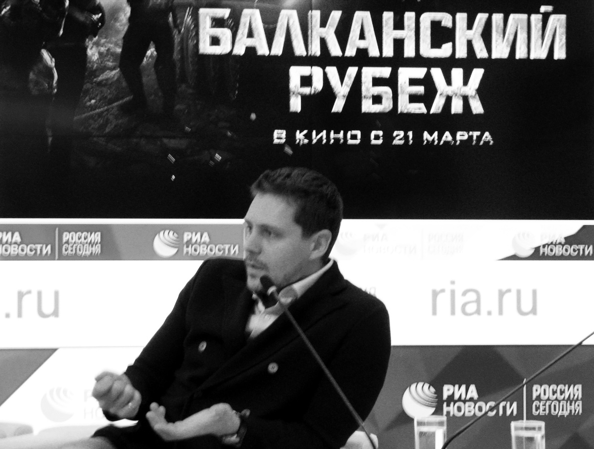 Сербский актёр Милош Бикович. Фото Юлии Руденко.