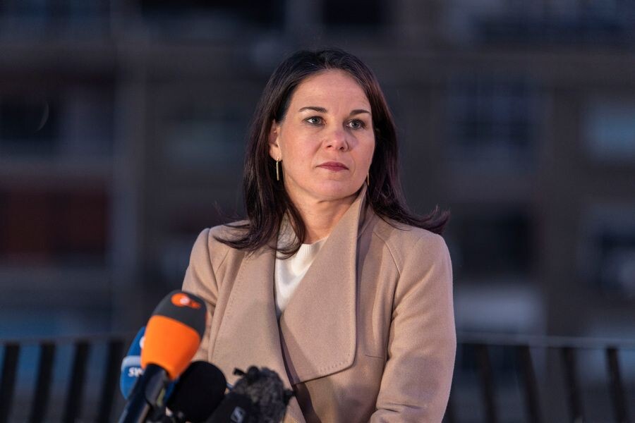    Министр иностранных дел Германии Анналена Бербок / Источник: © Mosa’ab Elshamy/AP/TASS