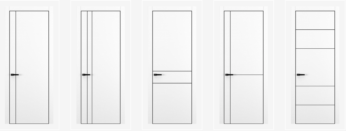 Цвет: Белый матовый+черная кромка