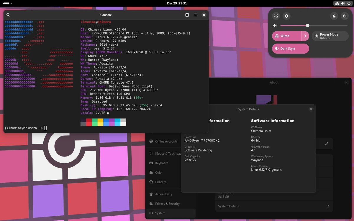 Уникальный гибрид Linux и BSD