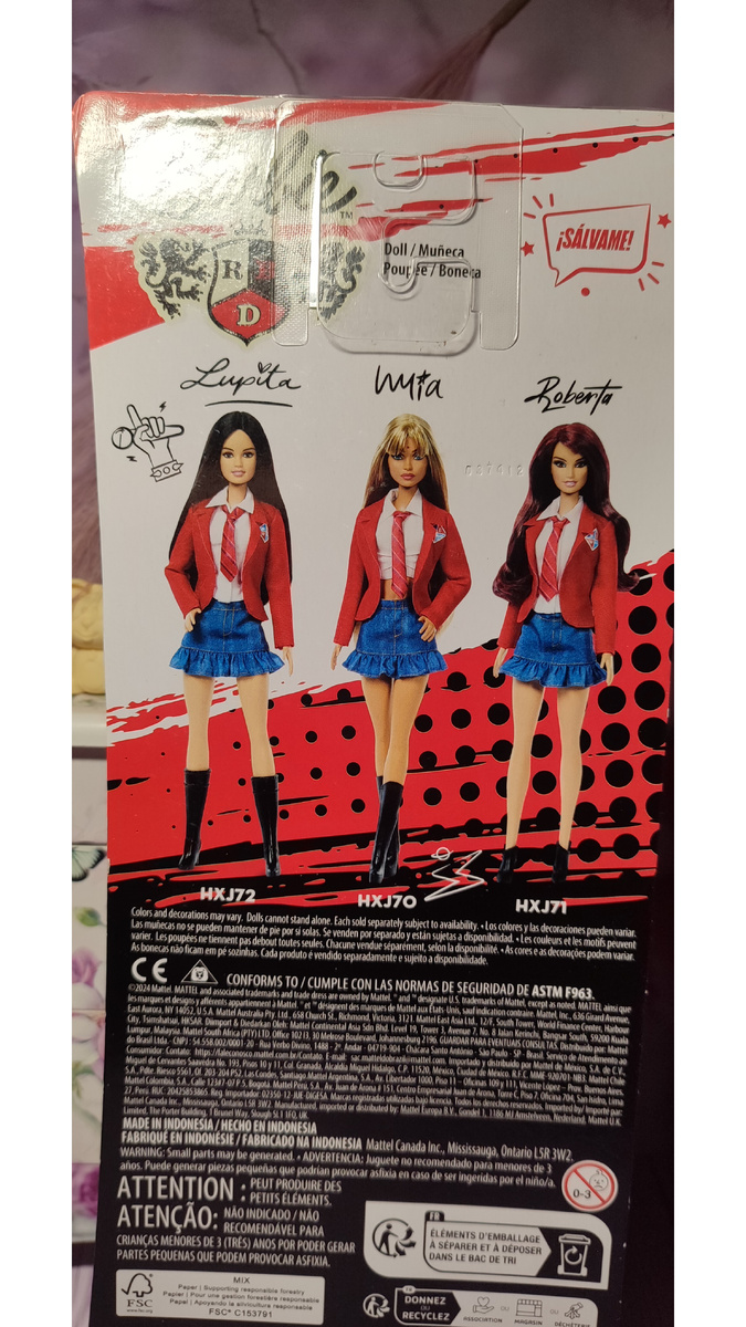 Rebelda RBD Mia (Лина)