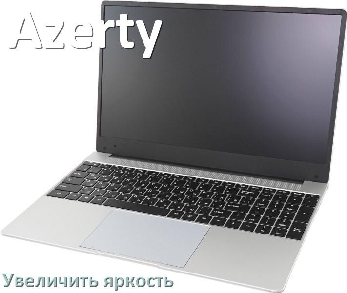 
Как в ноутбуке Azerty увеличить яркость экрана с помощью клавиатуры