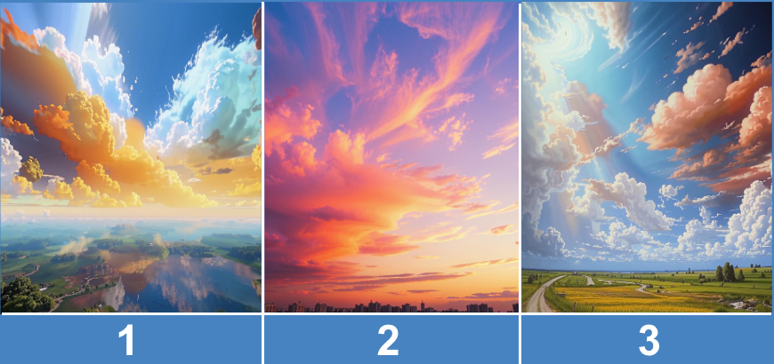 Выберите пейзаж