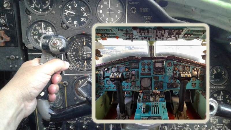 Когда в кабине Ту-124 мечтаешь о кабине Ту-144