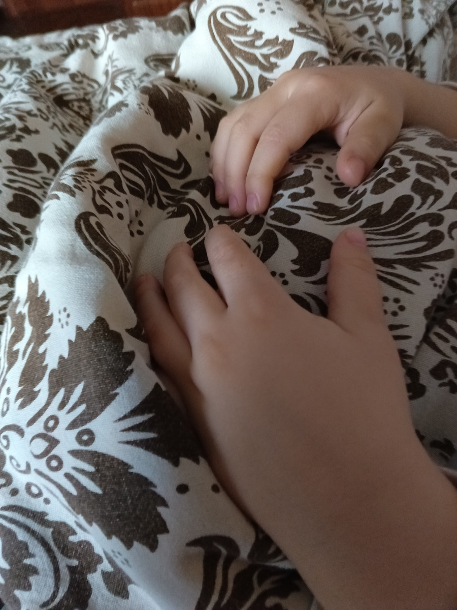 Спит моя внученька 🥰