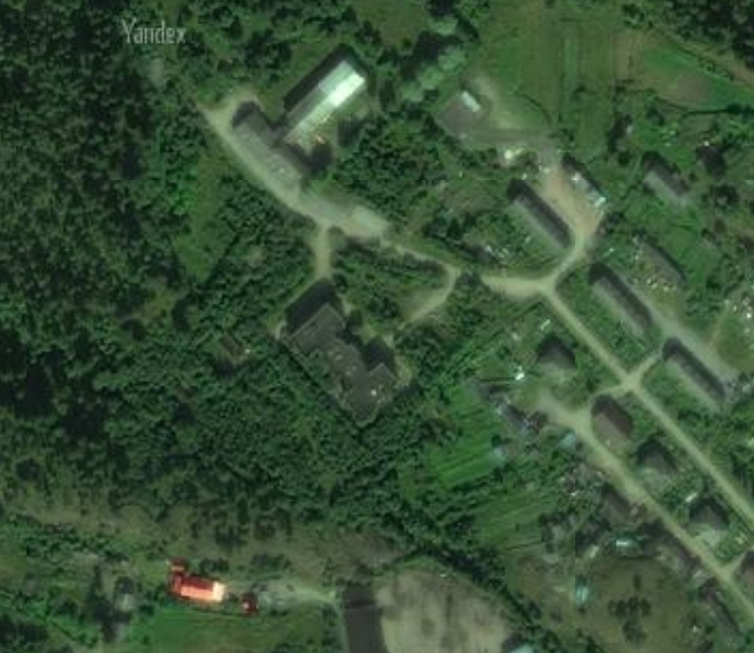 Заброшенный детсад в Хийденсельге. Фото - яндекс-карты