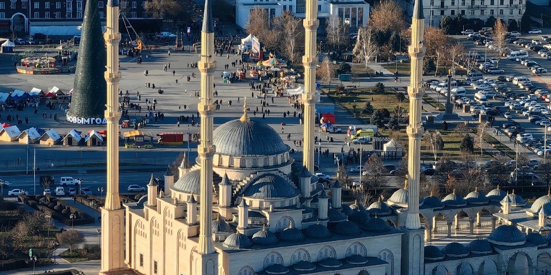 Мечеть «Сердце Чечни» в Грозном