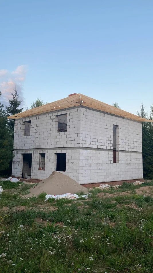 Строительство двухэтажного дома