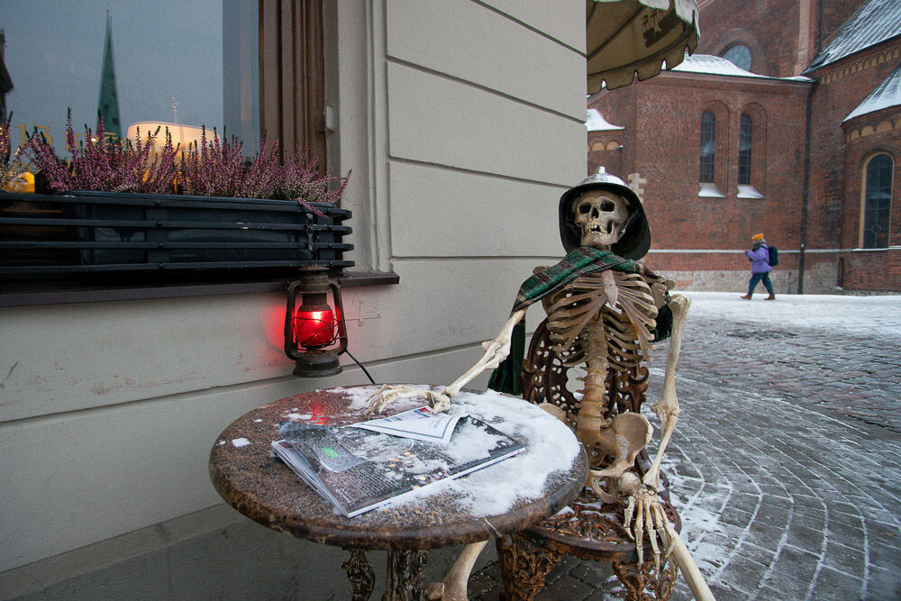 Рижский общепит заманивает туристов с выдумкой © Sputnik