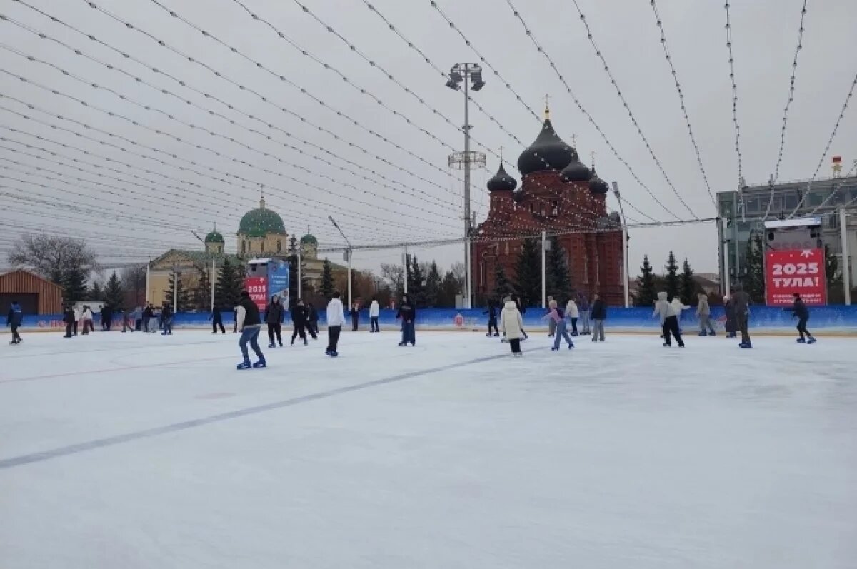    Тулякам рассказали, где можно покататься на коньках