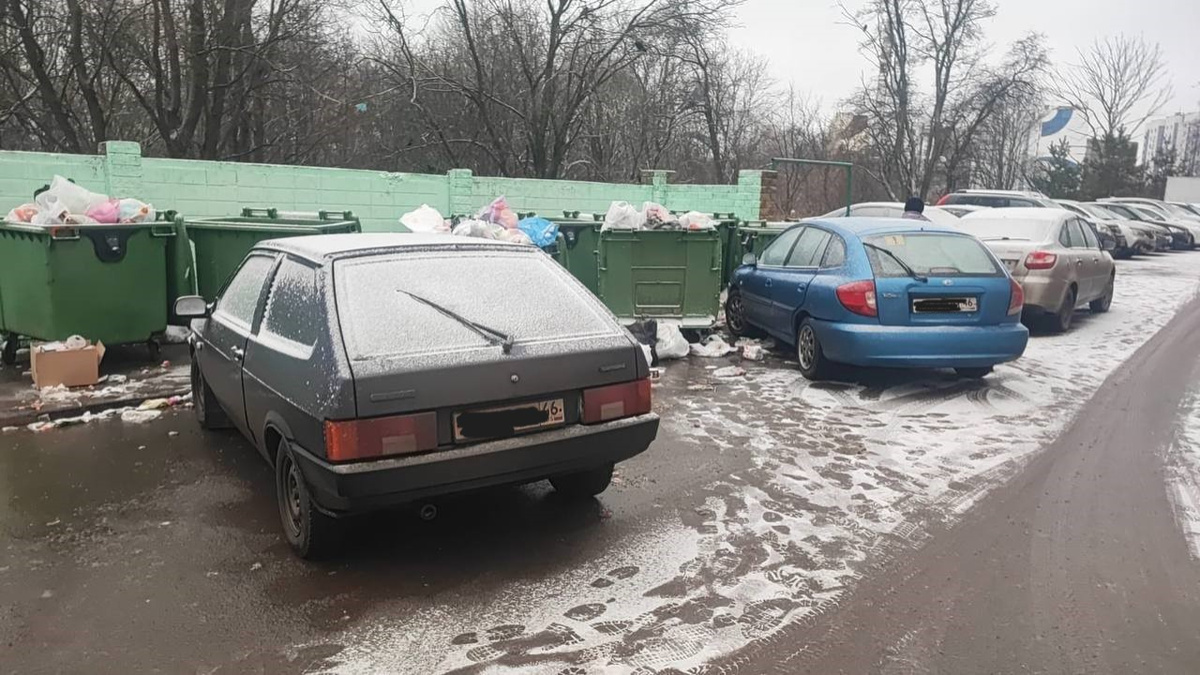    Жителей Курска просят не парковаться около контейнерных площадок