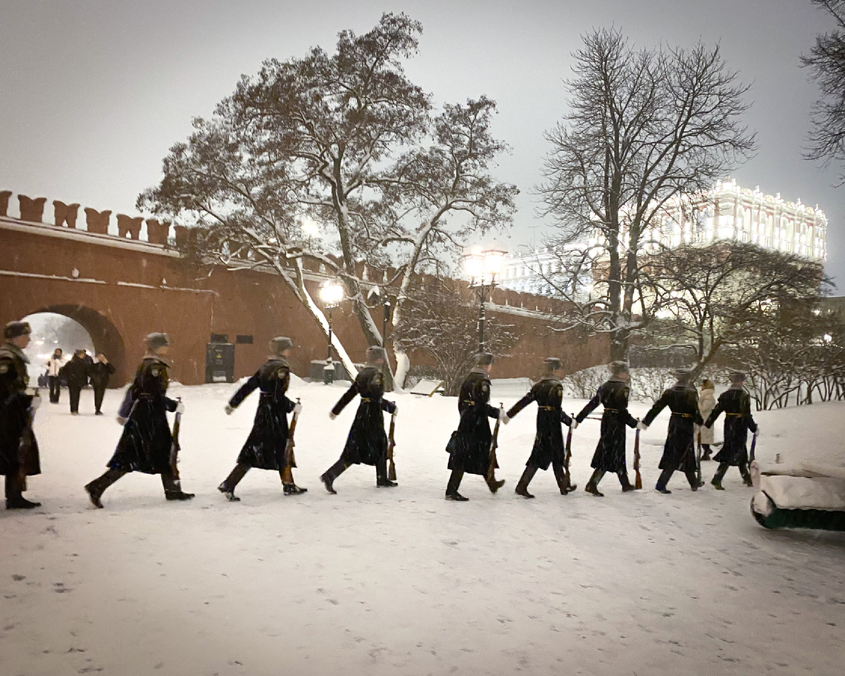 Февраль 2024. Александровский сад