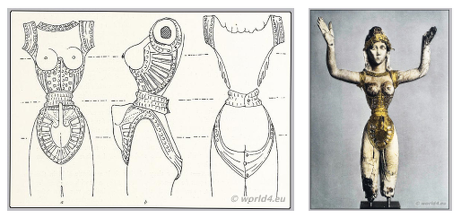 Корсеты древности