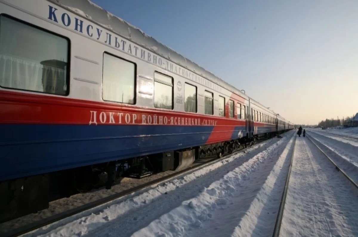    В январе «Поезд здоровья» отправится на север Красноярского края