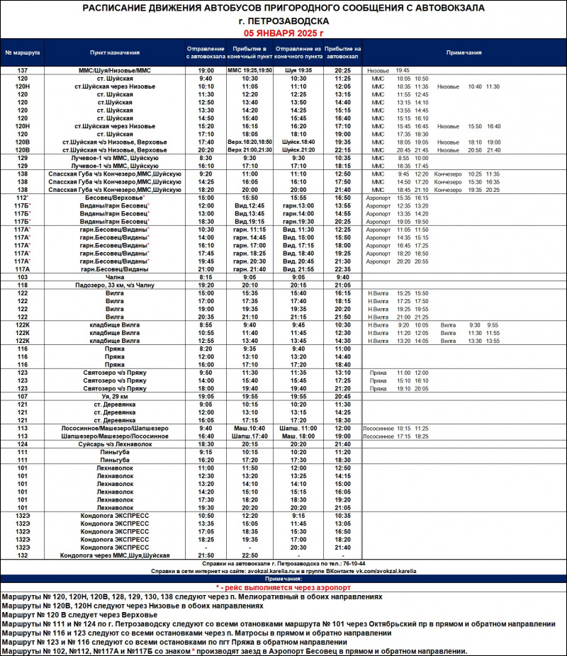    Расписание автобусов Петрозаводска изменится 5 январяЛюдмила Корвякова