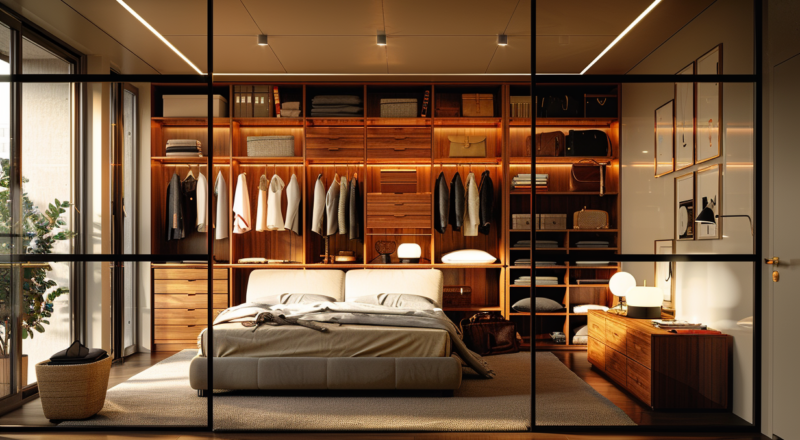 Угловой шкаф в спальню: варианты наполнения и советы по выбору