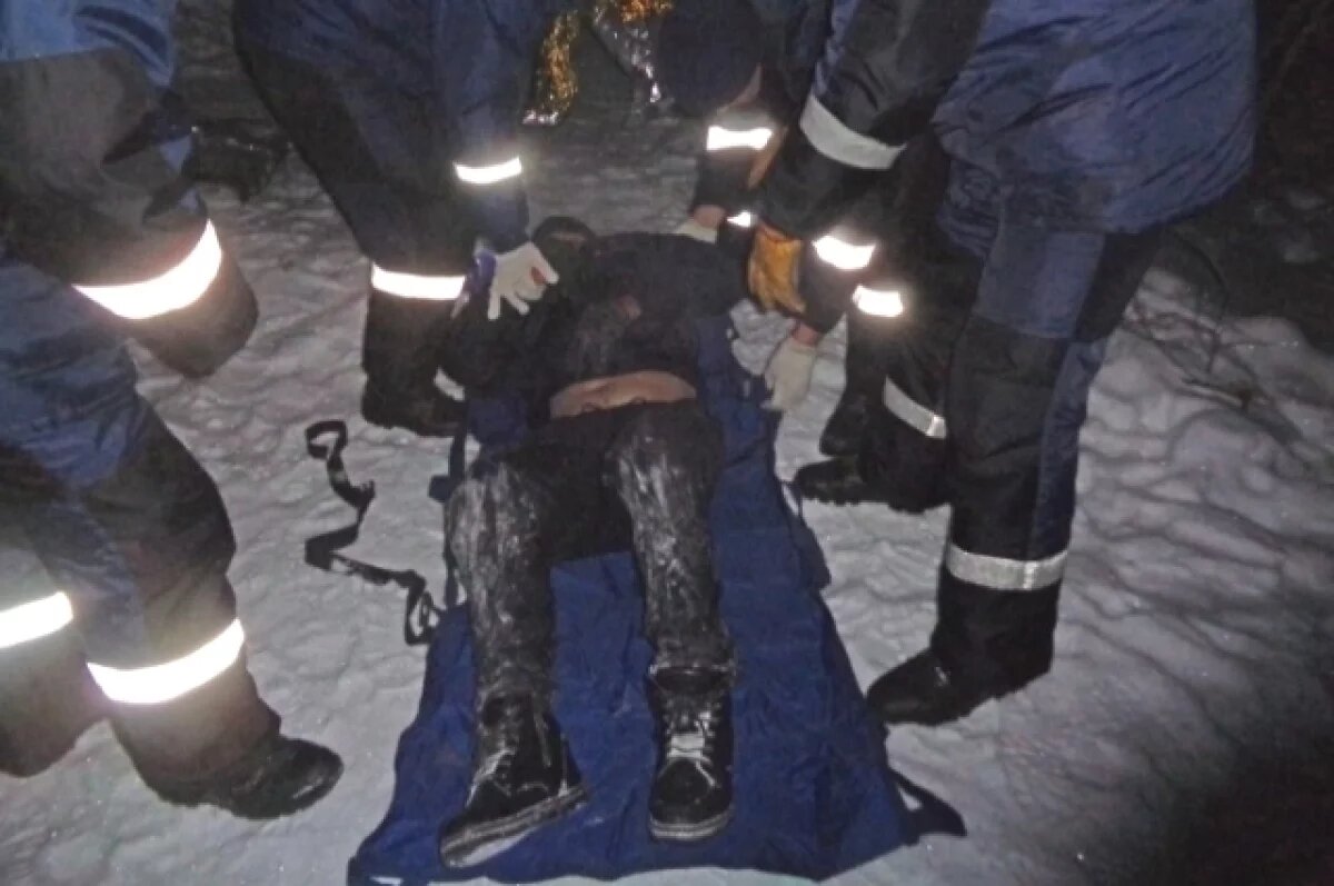    От души отметивший Новый год мужчина отморозил руки и ноги под Волгоградом