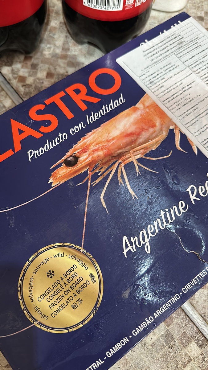 Лангустины были большие около 10-12см