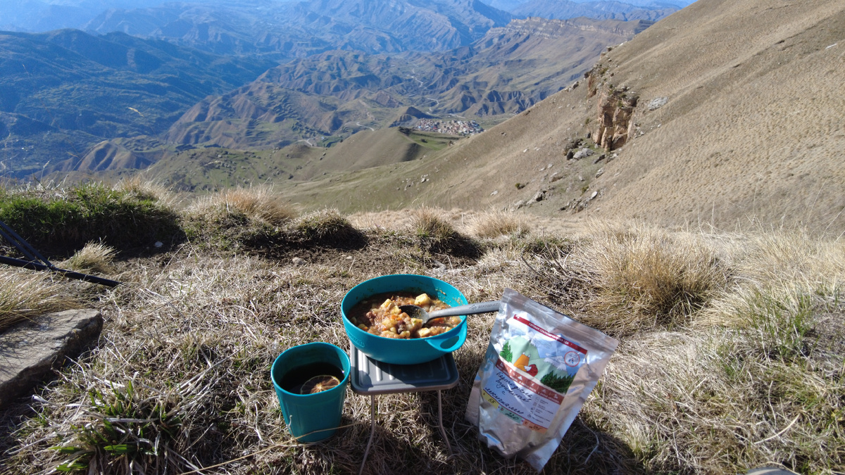 Картошка с грибами.