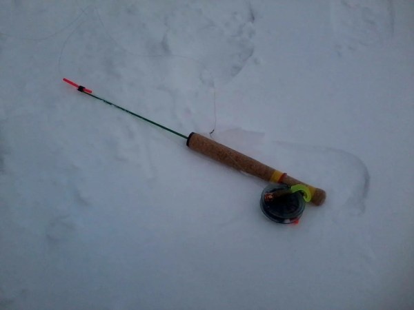удочка на окуня с мягким хлыстиком