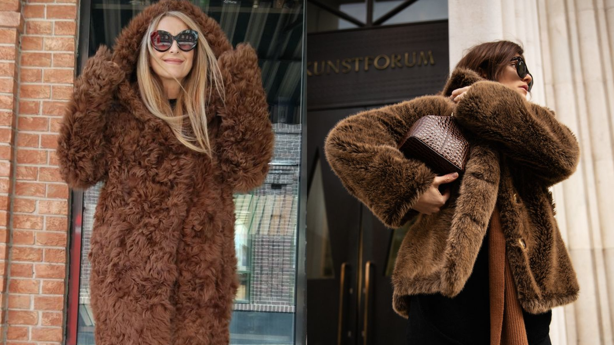 Эко-шуба с длинным ворсом