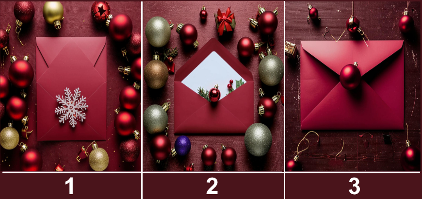 Выберите конверт 