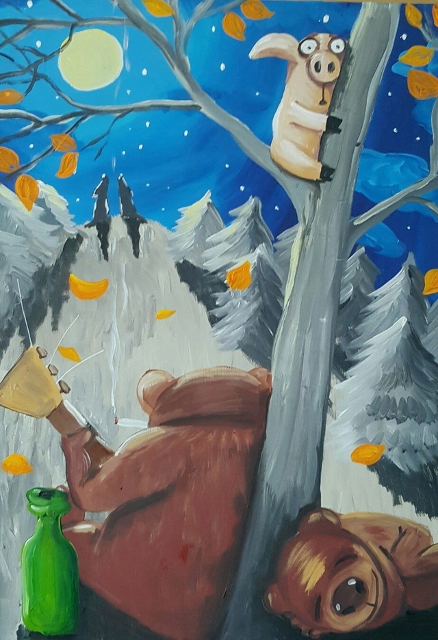 Картина Васи Ложкина