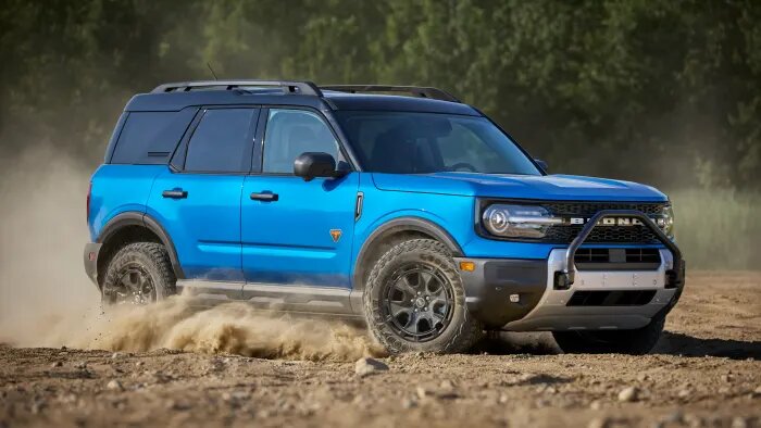 Ford Bronco Sport 2025 года с пакетом Sasquatch